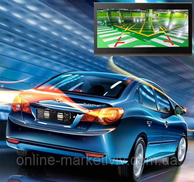 Купить Рамка для номера с камерой CAR CAM JX 9488A / Камера