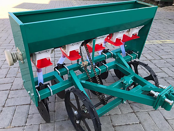 Сівалка зернова дискова СД5 до мотоблока 5 рядкова без міндобрив