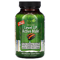 Irwin Naturals, Level Up Active Male, 60 мягких гелевых капсул с жидкостью IRW-40255 Киев