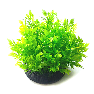 Штучна рослина для акваріума Атман Q-086C з висотою 7.5 см