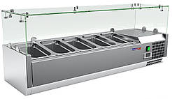 Вітрина холодильна для топінгу Cooleq VRX 1200/330