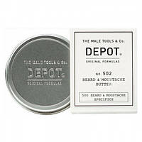 DEPOT 502 Питательное и смягчающее масло для бороды и усов Beard Moustache Specifics 30ml