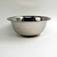 Миска з неіржавкої сталі діаметр 20 см — 1.5 л, фото 2