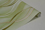 Шпалери паперові Континент Ріана зелена 1113, фото 7