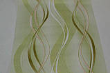 Шпалери паперові Континент Ріана зелена 1113, фото 8