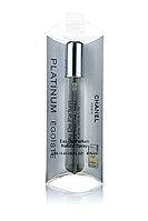 Мужской мини парфюм Egoiste Platinum Pour Homme, 20 мл