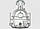 Стартер S9002 (Ford TRANSIT, MONDEO III, JAGUAR X-TYPE) 12В 2,1 КВТ 19Z, фото 3
