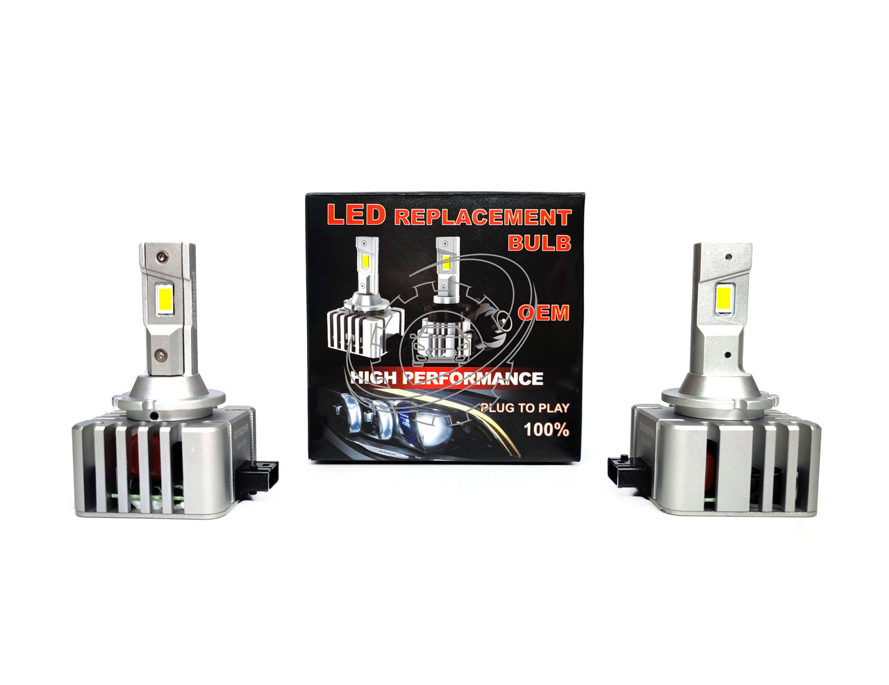 LED автолампи діодні BSmart D1S D1R Canbus 8800Лм 6000K 9-32В