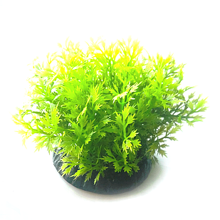 Штучна рослина для акваріума Атман Q-087C з висотою 7.5 см