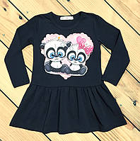 Плаття синє для дівчинки Розмір 86 92