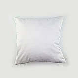 Наволочка на подушку для сублімації біла 40х40, фото 3