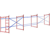 Комплект рамных лесов 2х9 (М)