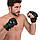 Рукавички для MMA і змішаних єдиноборств Zelart VL-3089 чорний-салатовий, фото 8
