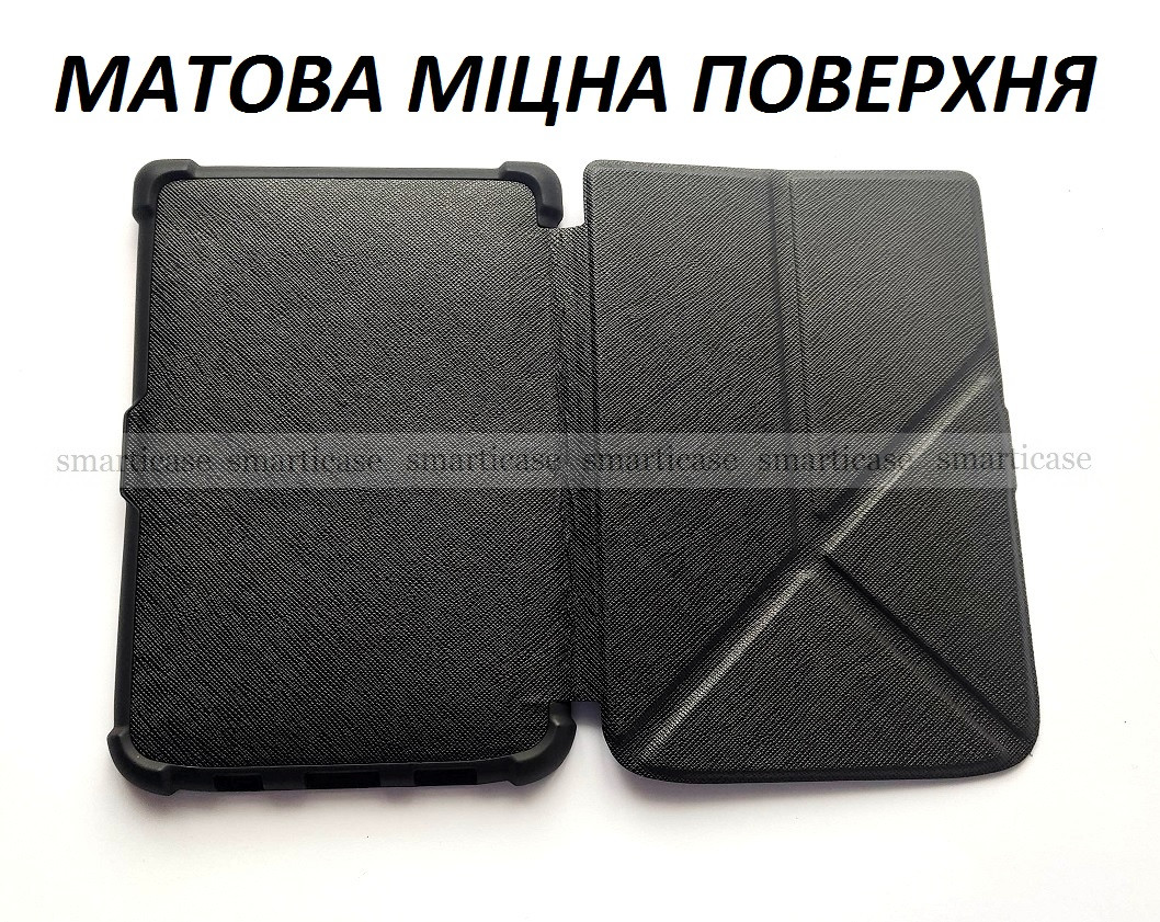 Черная защитная обложка с подставкой на Pocketbook 616, 627, 632 (Покетбук) - фото 8 - id-p1558157490