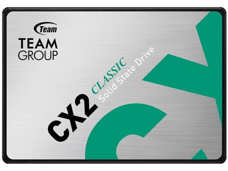 Накопичувач SSD 512 GB Team CX2 2.5" SATAIII 3D TLC (T253X6512G0C101)