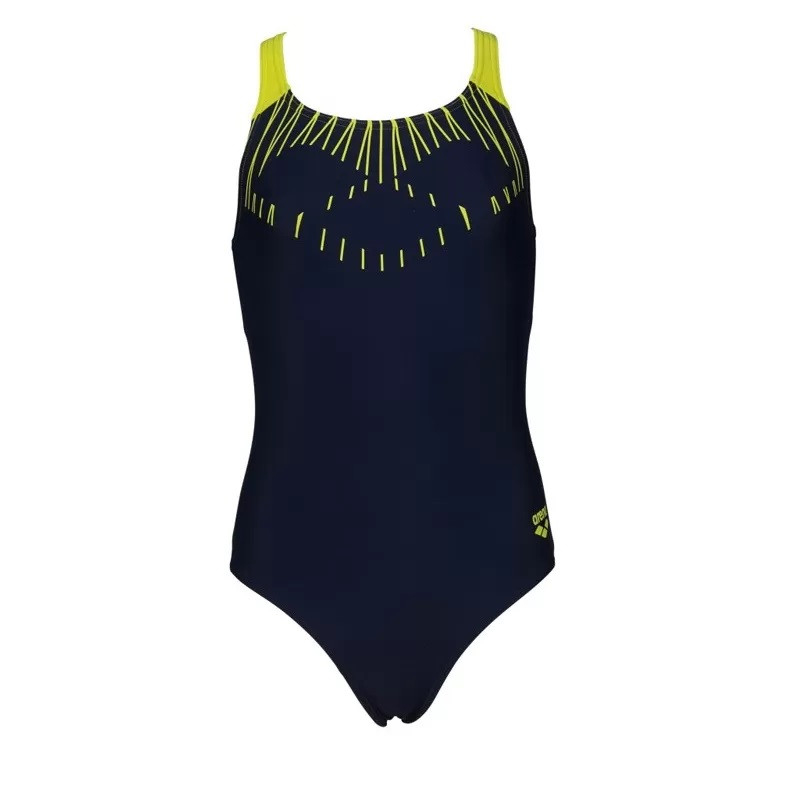 Купальник (дит.) Arena G TRICK JR SWIM PRO BACK ONE P арт. 004391-760 колір: темно-синій/салатовий