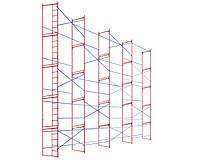Комплект рамных лесов 10х12 (М)