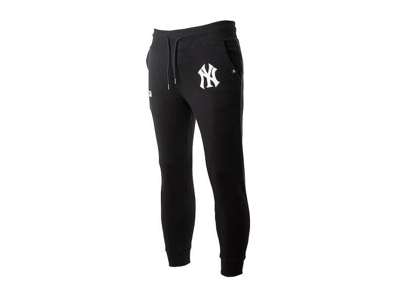 Штани спортивні 47 Brand MLB NEW YORK YANKEES радий вишивати арт. 546587JK-FS колір: чорний