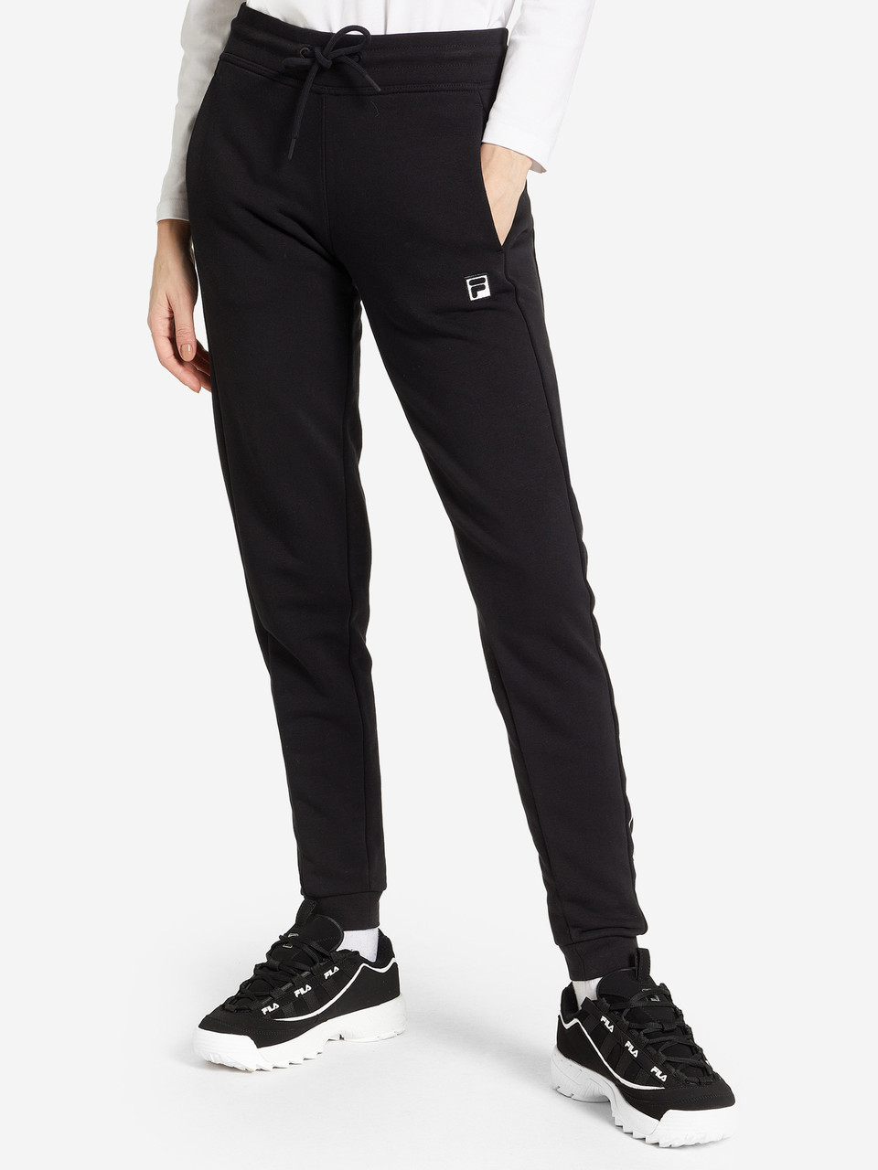 Штани жіночі FILA women's trousers арт. 111280-99 колір: чорний