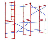 Комплект рамных лесов 4х6 (М)