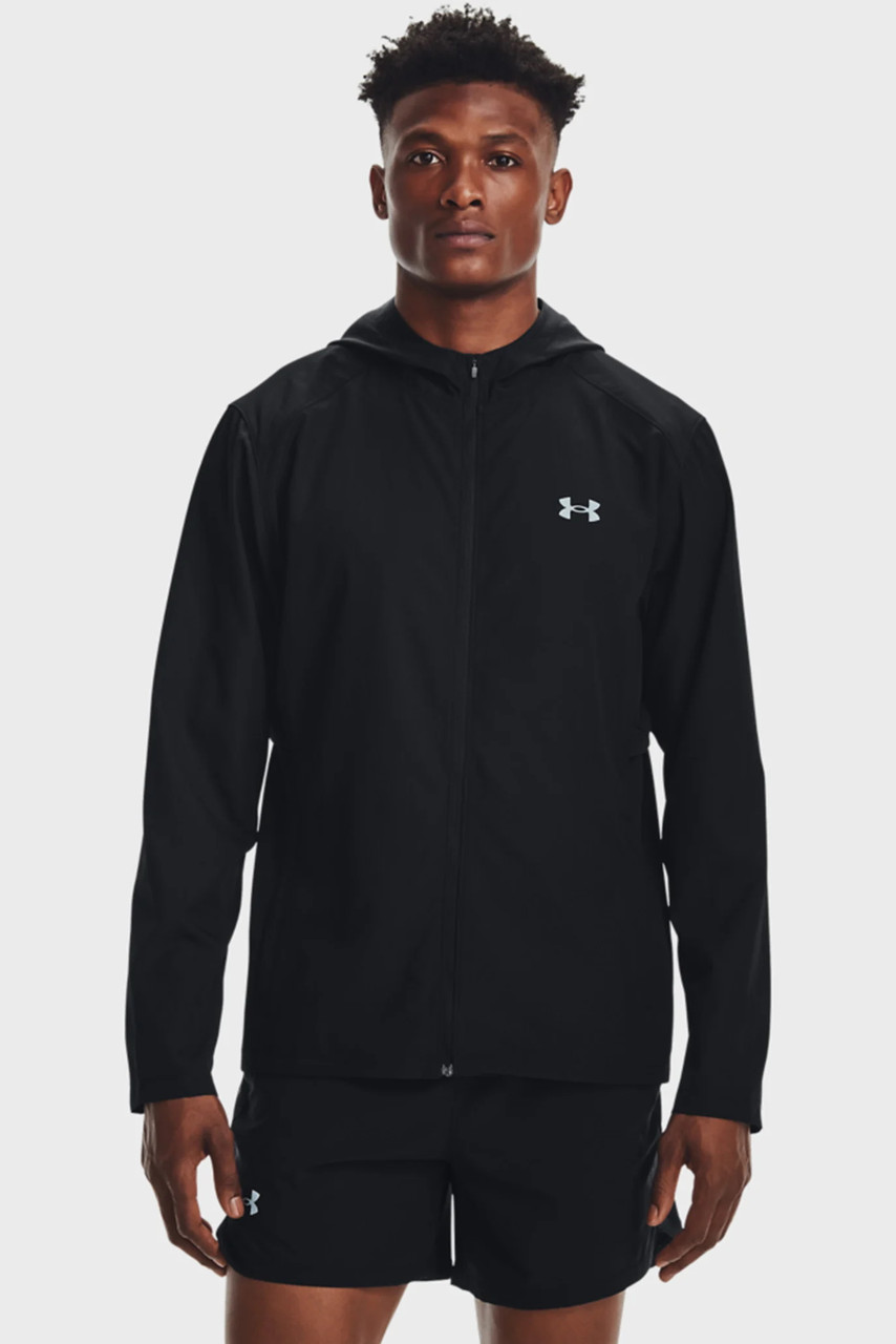 Чоловіча Вітровка для бігу Under Armour STORM Run Hooded Jac арт. 1365620-001 колір: чорний