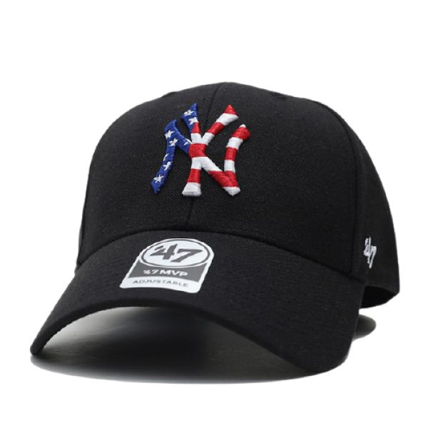 Бейсболка '47 NEW YORK YANKEES арт. B-FLAGM17WBV-BK колір: чорний