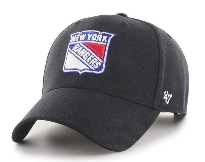 Бейсболка '47 (MVP) NHL NEW YORK RANGERS арт. H-MVP13WBV-BKB колір: чорний