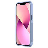 Захисний чехол Nillkin для Apple iPhone 13 (CamShield Leather Case) Purple із захистом камери, фото 4