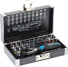 Набір біт і магнітний адаптер Gross 33 шт. 11365