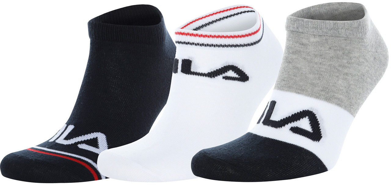 Шкарпетки дорослі FILA Adult socks (3 pairs) арт. 106998-DOS колір: білий/синій