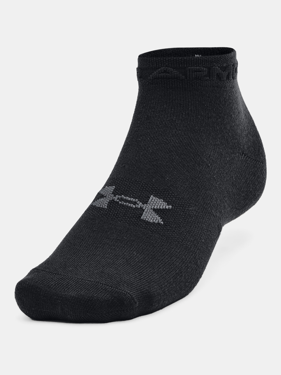 Шкарпетки Under Armour 1365745-001 Essential Low Cut 3Pk колір: чорний