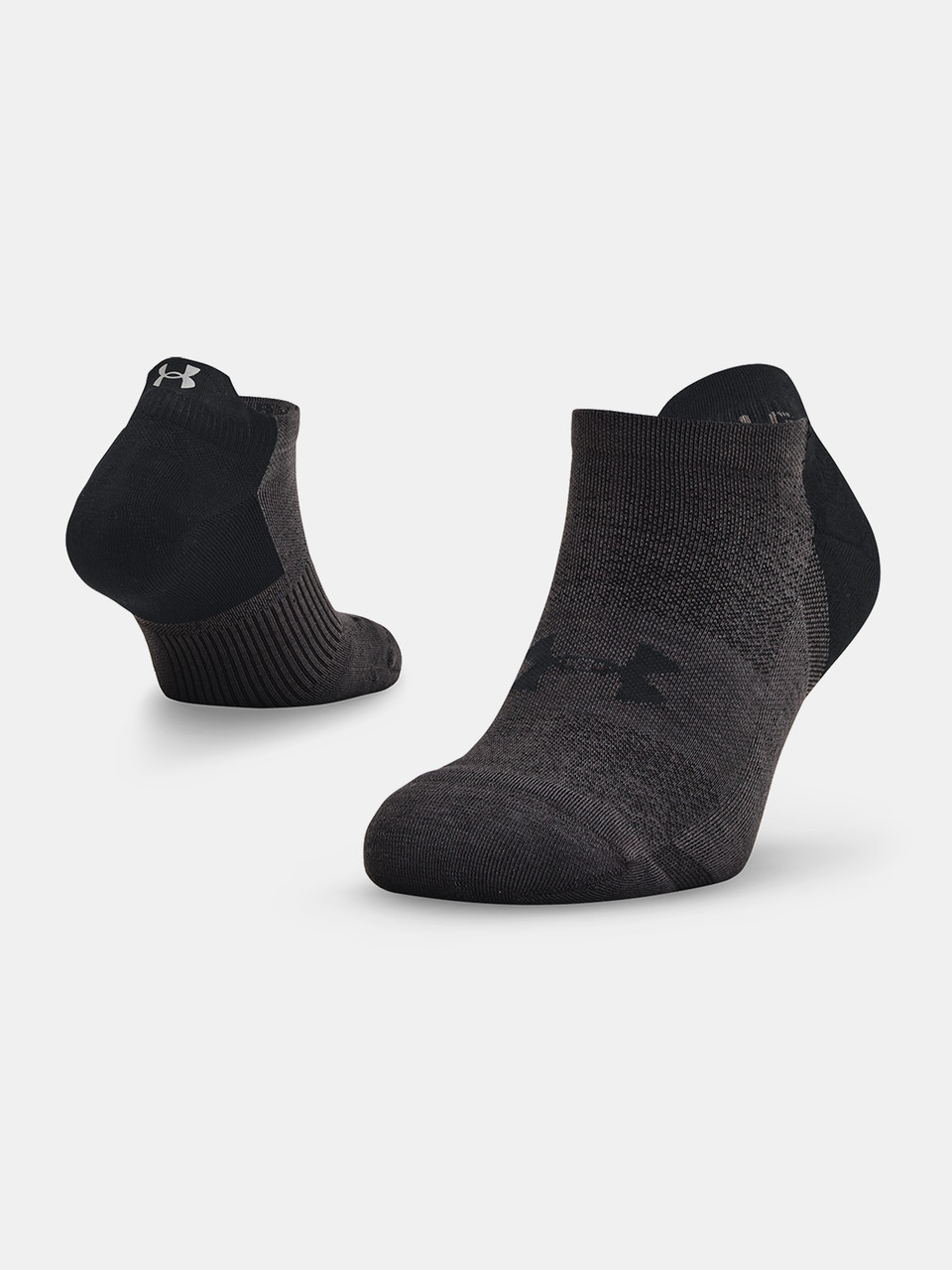 Шкарпетки Under Armour 1361164-001 ArmourDry Run No Show колір: чорний