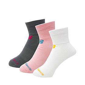 Шкарпетки New Balance Prf Cotton Flat Knit Ankle 3 Pair арт. LAS95233AS2 колір: мульті