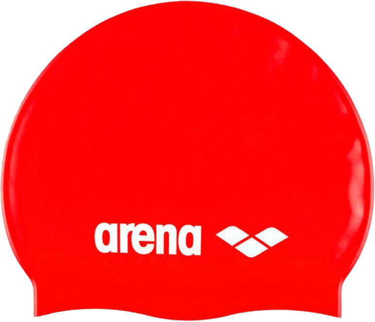 Шапочка дитяча для плавання Arena CLASSIC SILICONE JR арт.91670-044 колір: червоний/білий