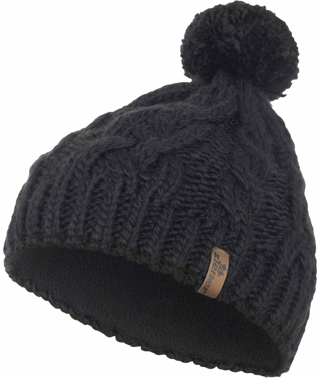 Шапка жіноча Ziener SM 17-acc lady 495 hat арт. 170085-12 колір: чорний