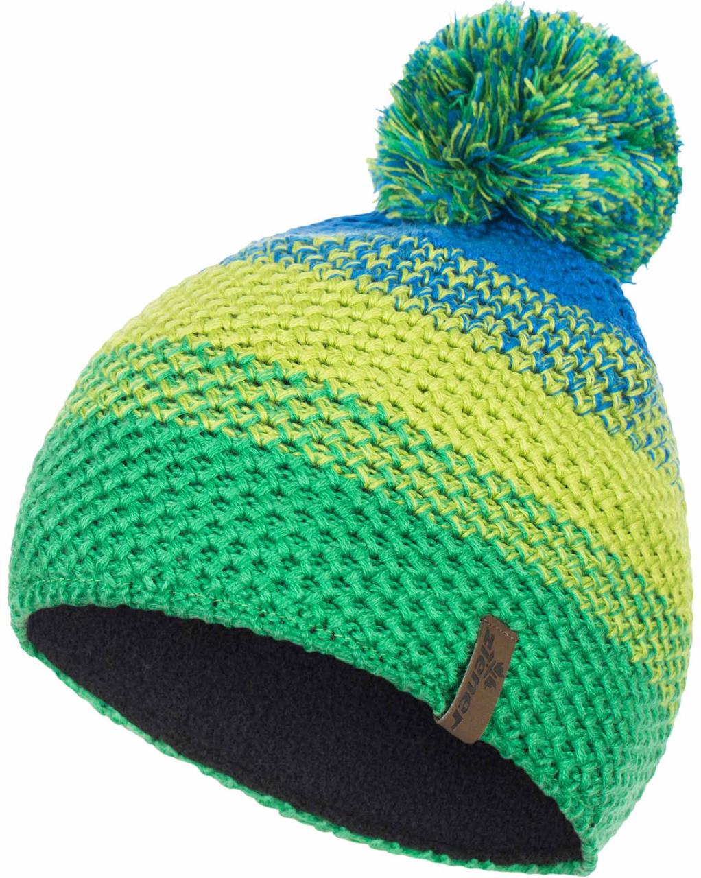 Шапка Ziener ISHI SM Junior hat арт. 170096-568 колір: зелений/салатовий/блакитний
