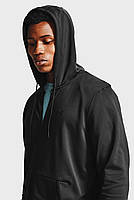 Худі утепл, чоловічий Under Armour Fleece FZ Hoodie арт. 1357110-001 колір: чорний, фото 4