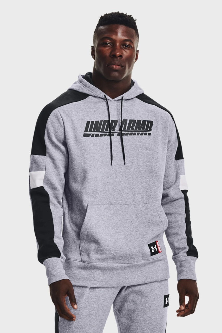 Худі утепл, чоловічий Under Armour BASELINE FLEECE P/O HOODY арт. 1366528-011 колір: сірий