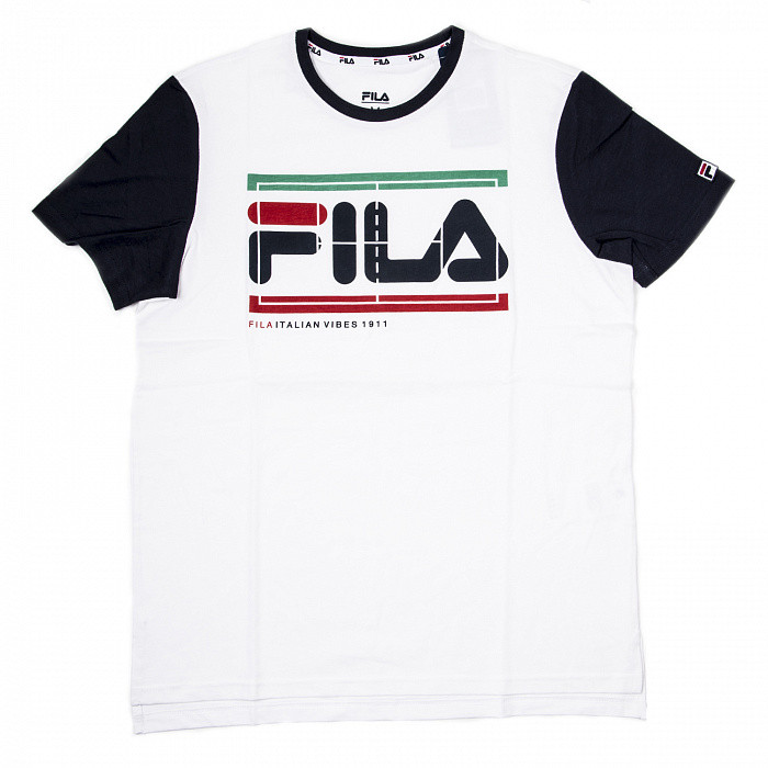 Футболка чоловіча FILA арт. S19AFLTSM01FLA-00 колір: білий