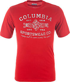 Футболка чоловіча Columbia ROUGH N ROCKY арт. JM1330-696 колір: червоний