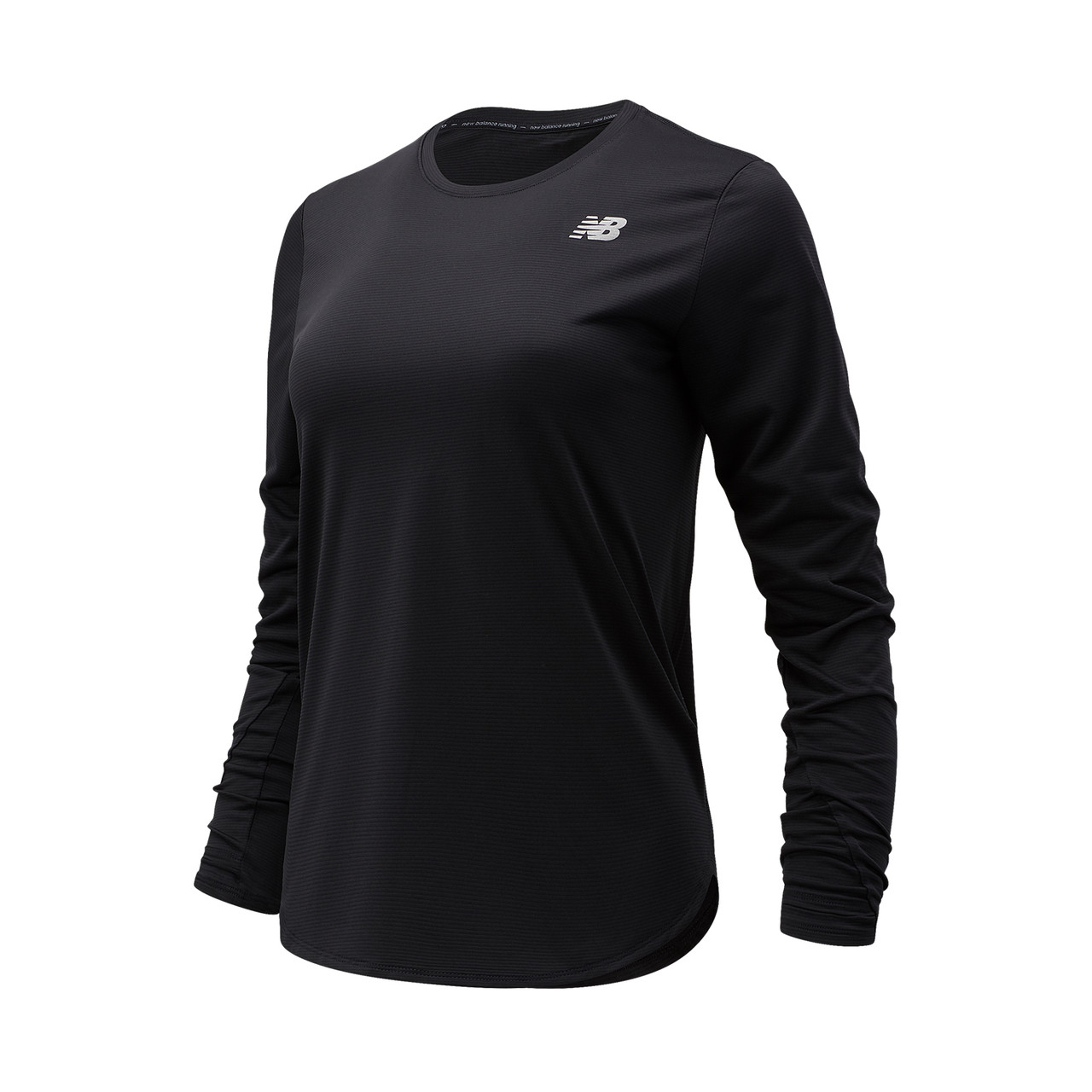 Футболка жіноча з довгим рукавом New Balance Accelerate LS арт.WT11224BK колір: чорний