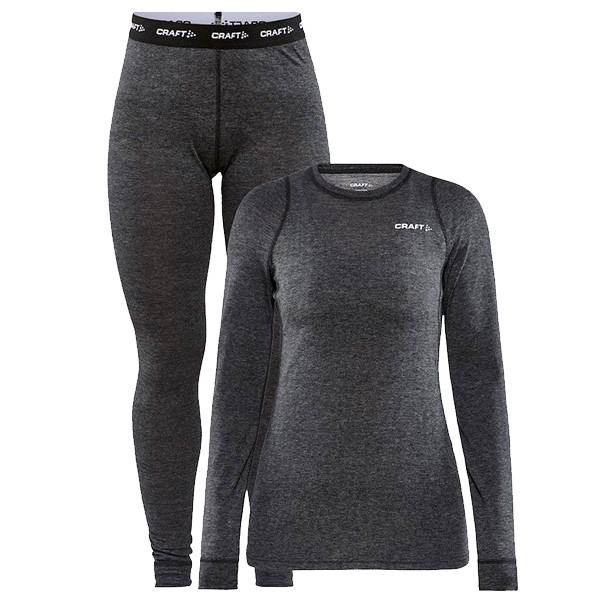 Жіноча Термобілизна (комплект) CRAFT Core Merino Wool Set Woman арт. 1909710-998000 колір: меланж