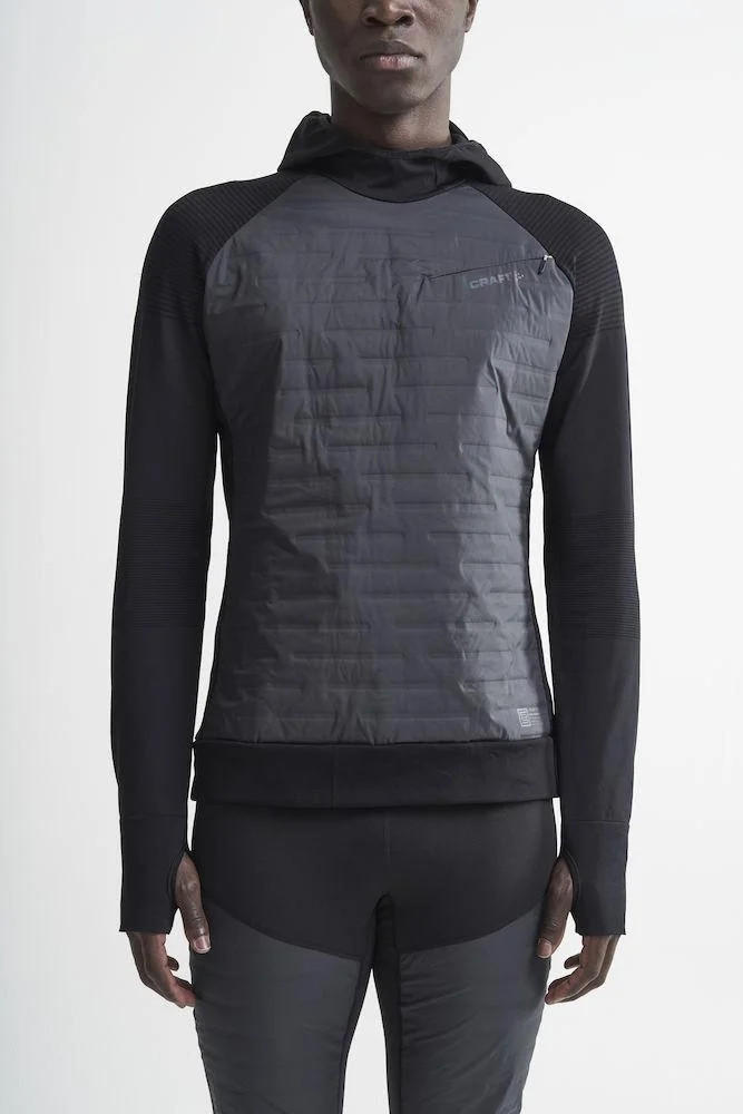 Термобілизна (худі) чол. CRAFT SubZ Hood Sweater Man арт. 1907707-999000 колір: чорний