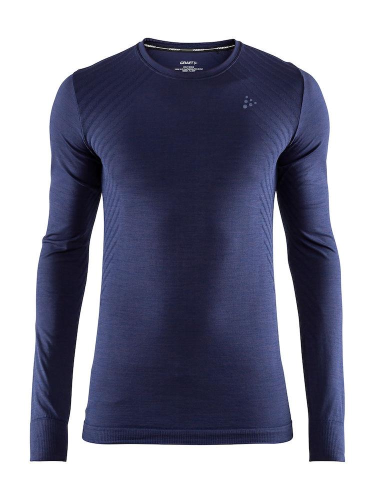 Термобілизна (сорочка) чоловіча CRAFT FuseKnit Comfort RN LS Man арт.1906600-B91000 колір: тим.синій