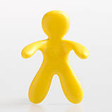Ароматизатор у машину чоловічок Mr&Mrs CESARE BLISTER Vanilla - Yellow, фото 3