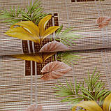 Шпалери паперові вологостійкі Тропіки 2 коричневі 2014, фото 2