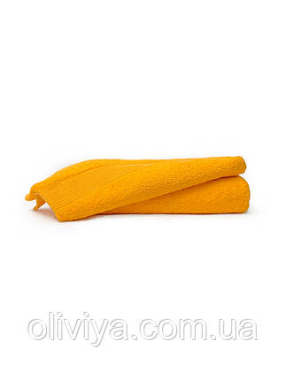 Махровий рушник Bayram 100х180 жовтий, фото 1