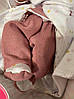 Реалістична дитяча лялька реборн силіконова дівчинка новонароджена немовля Поллі 42 см Рожевий, фото 5