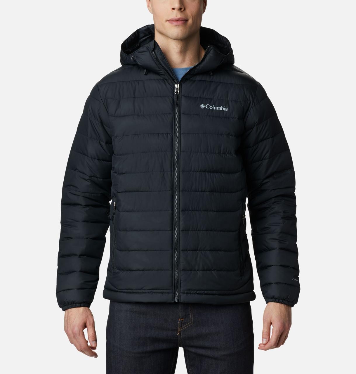 Куртка чоловіча Columbia Powder Lite™ Hooded Jacket арт. 1693931-010 колір: чорний