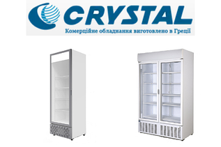 Шафи холодильні Crystal (Греція)
